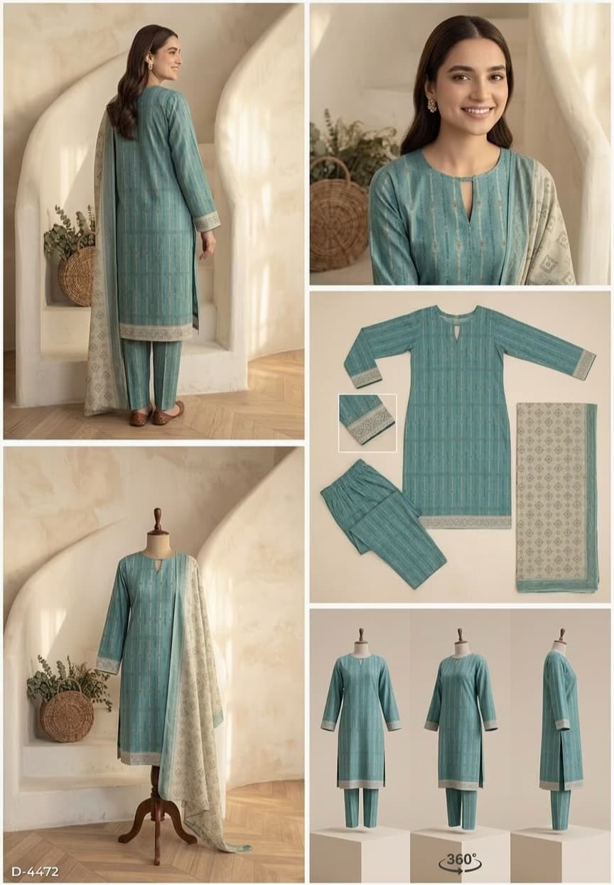 Tawakal printed 3pc ready to wear