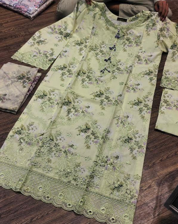 Embrioded 3 pc ready to wear