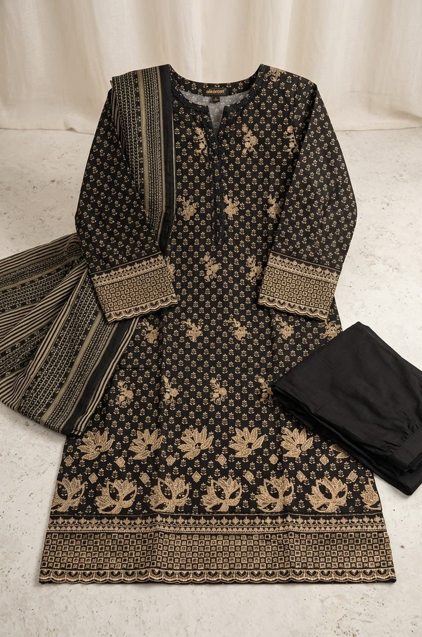 Binsaeed luxury collection in black color